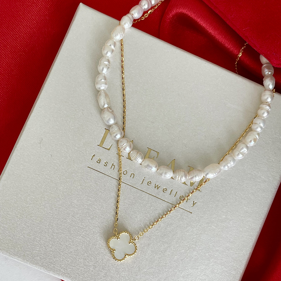 Naszyjnik z pereł naturalnych LAFAM 