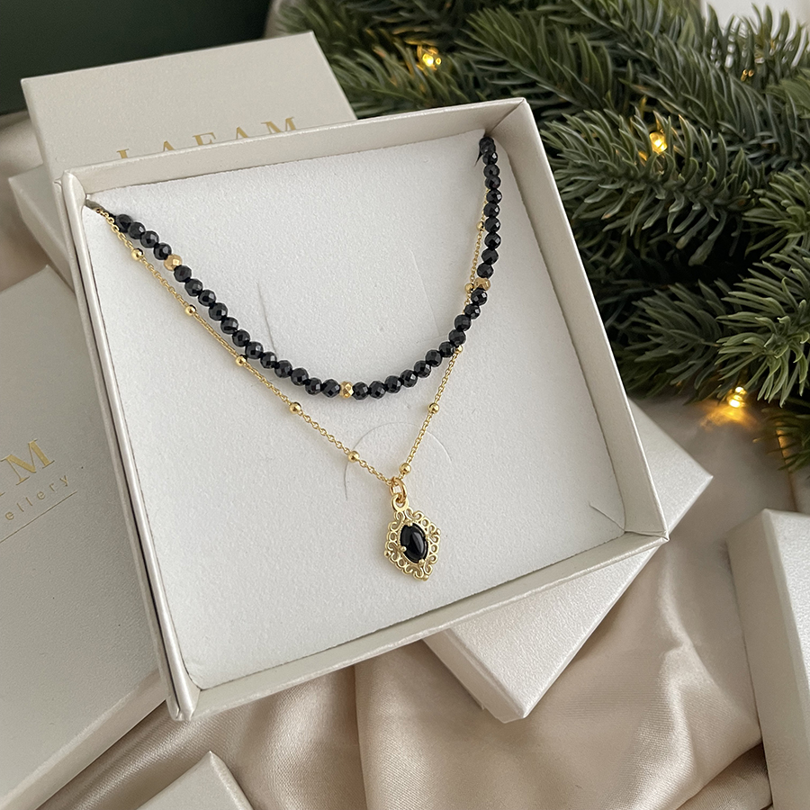 Naszyjnik z turmalinem